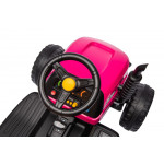 Elektrický traktor s vlečkou BBH-030 na diaľkové ovládanie 2,4G ružové